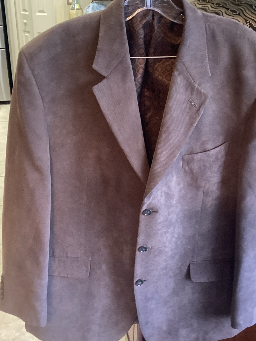 Ralph Lauren Brown Suede Sport Coat